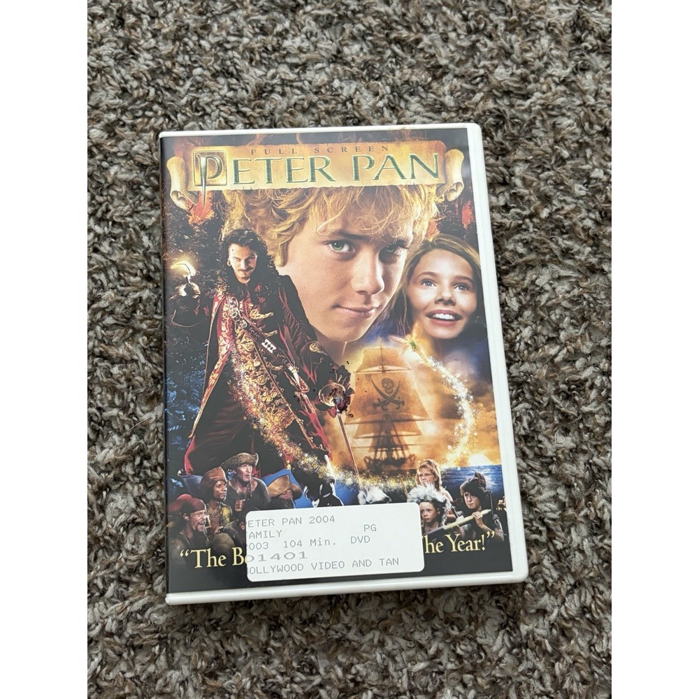 Peter Pan (Full Screen, DVD, 2003) Movie